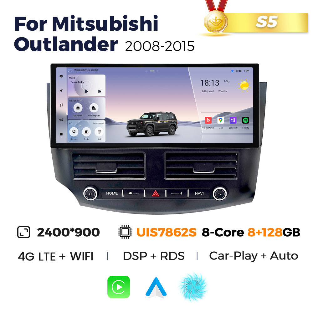 Suitable for mitsubishi outlander 2008-2012 mitsubishi outlander 12.3inch android car