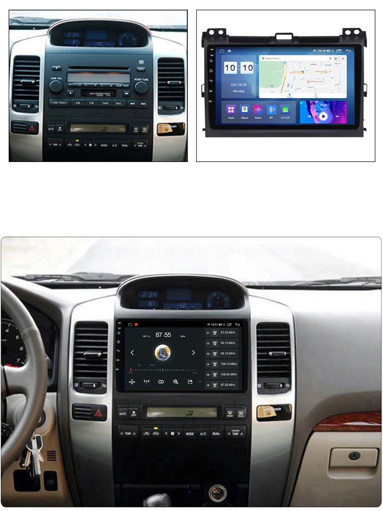 Suitable for Toyota Prado Prado 04-09 modified Android large-screen central control car navigation screen