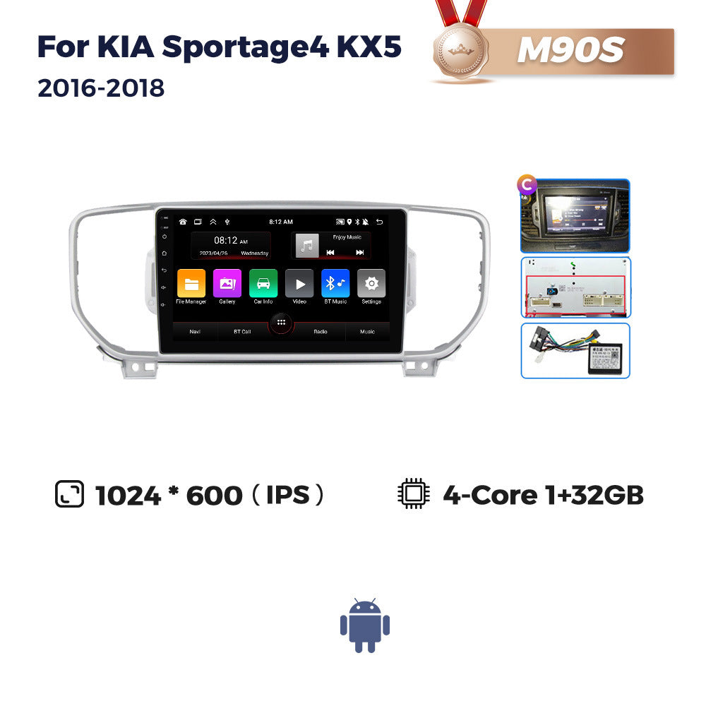 Suitable for kia kx5 kia sportage4 android car navigation wireless carplay
