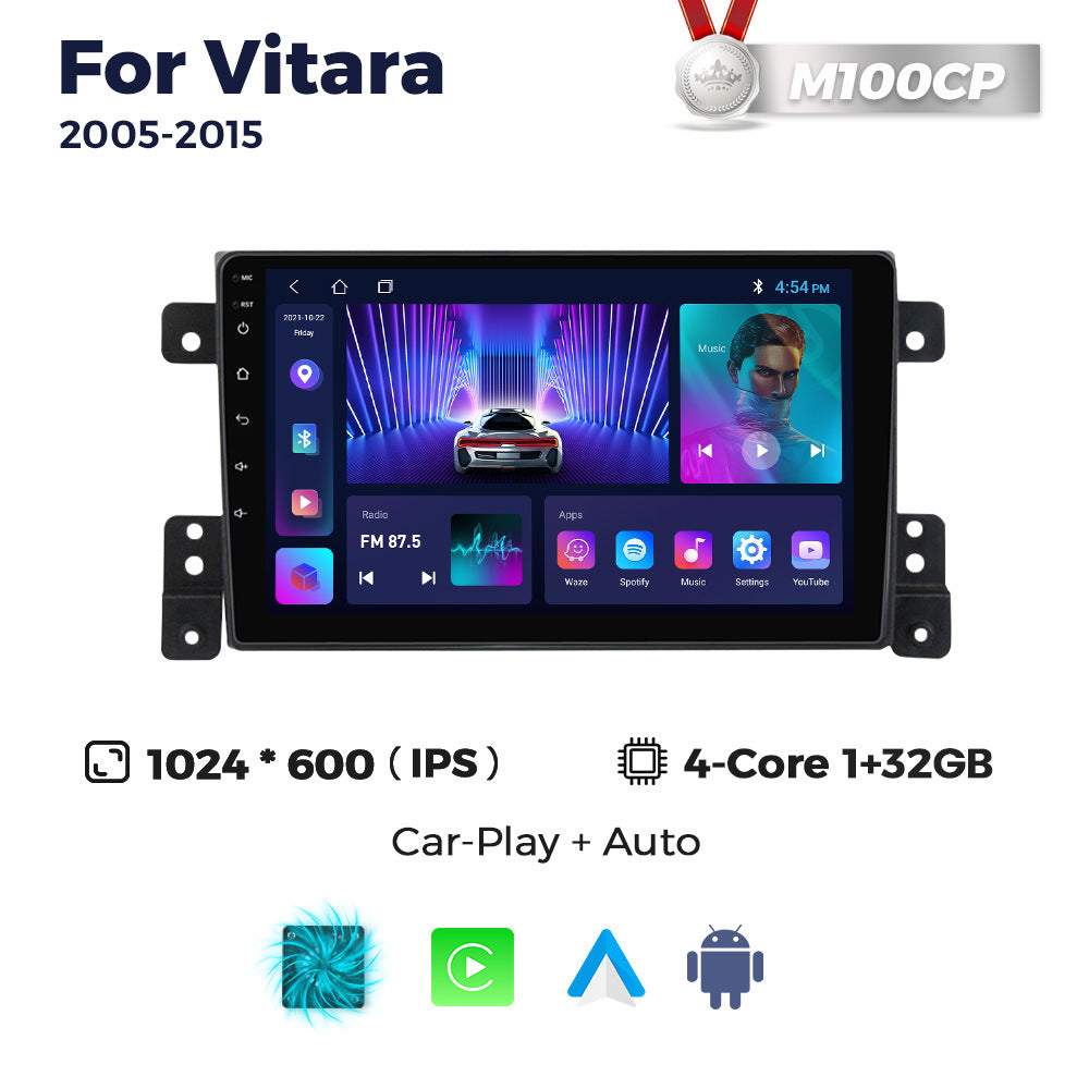 Suitable for suzuki vitara 05-13 car central control gps navigation android carplay