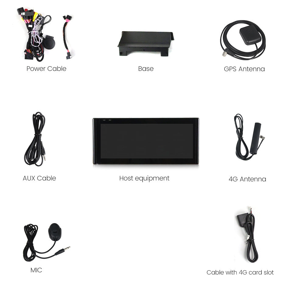Suitable for audi a1 2010-2018, original car screen upgrade to large screen navigation, qualcomm snapdragon chipset