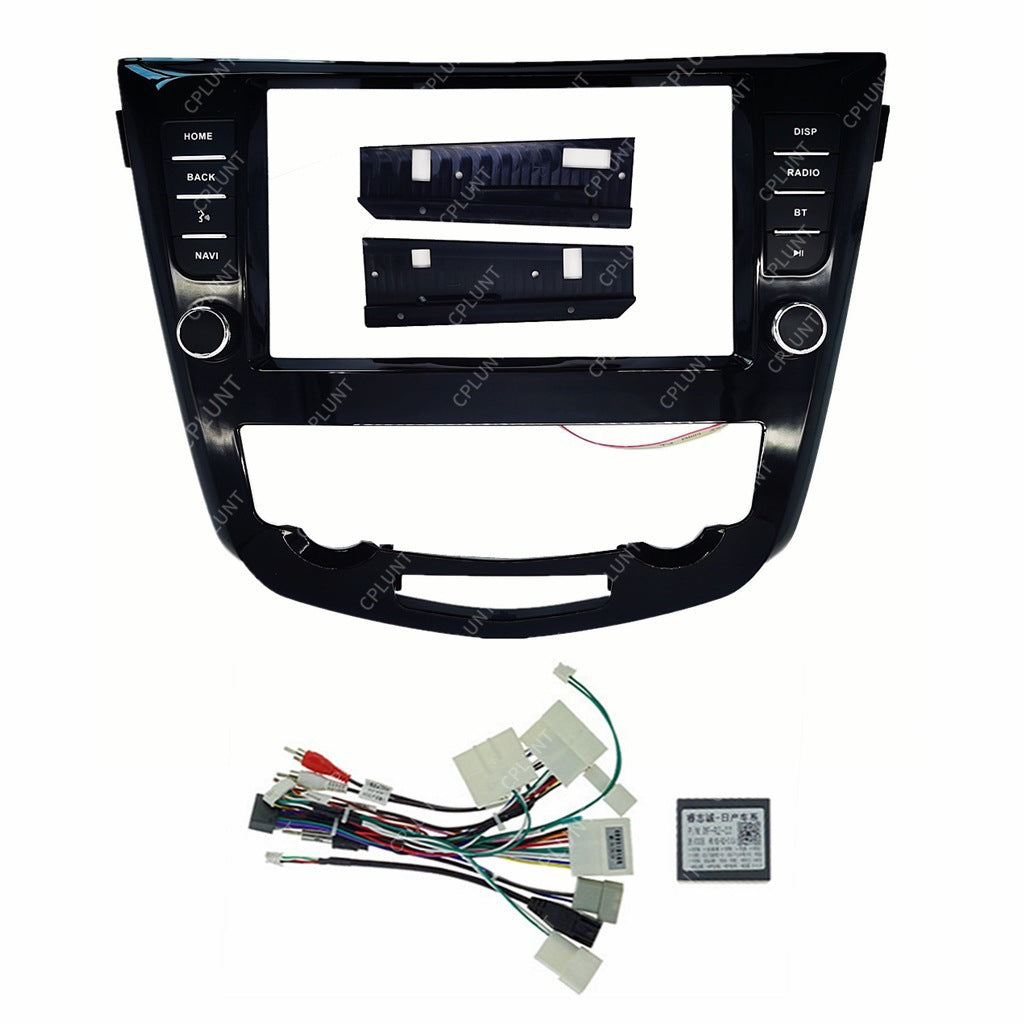 Suitable for nissan nissan x-trail x-trail central control android large screen navigation frame dvd panel audio restoration