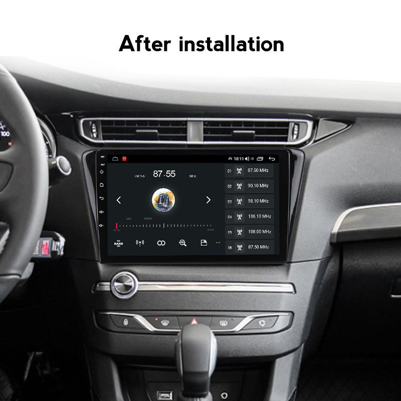 Compatible with Peugeot 408 2014-2018 models converted to Android large-screen central control in-car navigation all-in-one 8+128