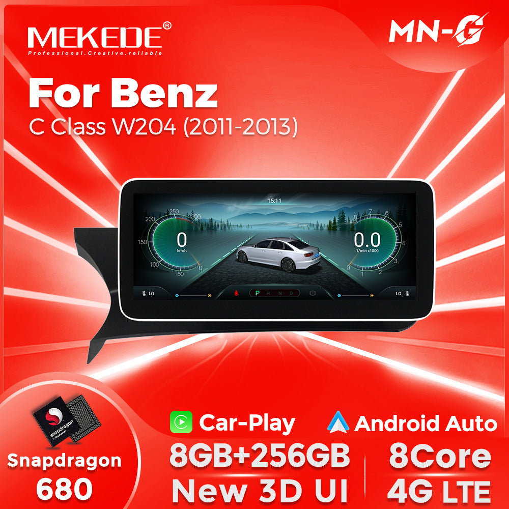 Suitable for c class w204/s204 mercedes-benz c-class ntg4.5 2010-2012 android car navigation