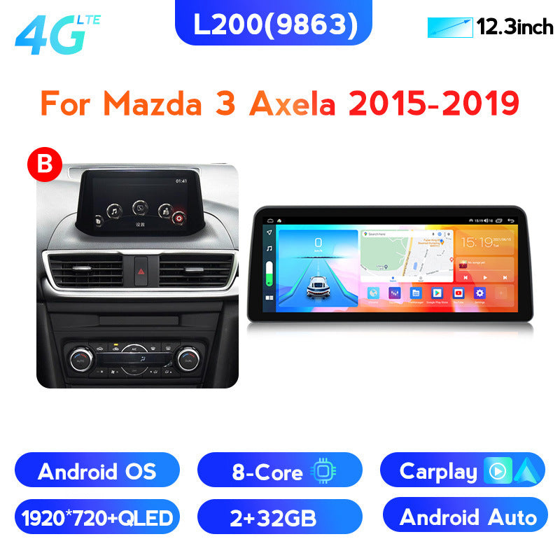 Suitable for mazda 3 axela (mazda 3 hatchback) android head unit upgrade - car navigation system