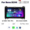 Suitable for Mercedes-Benz B200 05-12 Android large screen car navigation radio screen M6Pro 3D