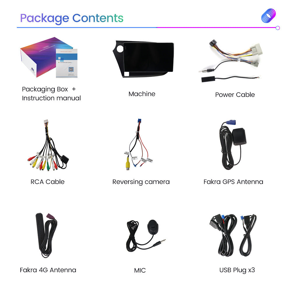 Suitable for Honda insight Yingshipai 06-12 to Android large screen central control car machine navigation M6Pro