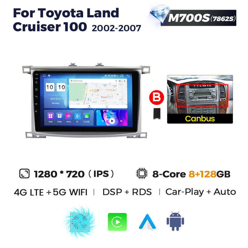 Suitable for toyota land cruiser 100 2002-2007 toyota land cruiser android navigator