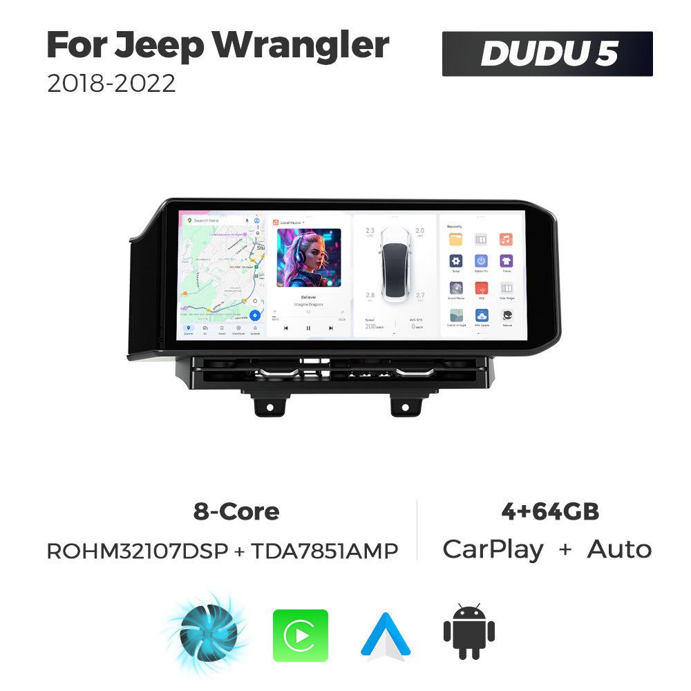 Suitable for jeep wrangler old to new upgrade 18-23 jeep wrangler dudu7