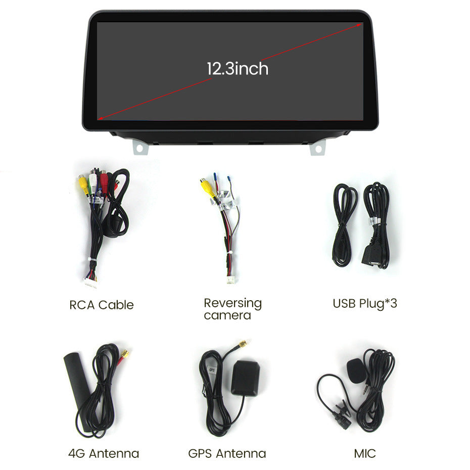 Compatible with Hyundai Santa FE 17-21 Android central control car navigation all-in-one 12.3-inch