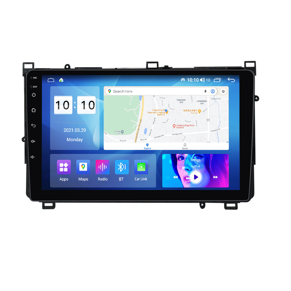 Suitable for replacing the inner of the 2017 corolla, new toyota universal car android navigation system with large screen