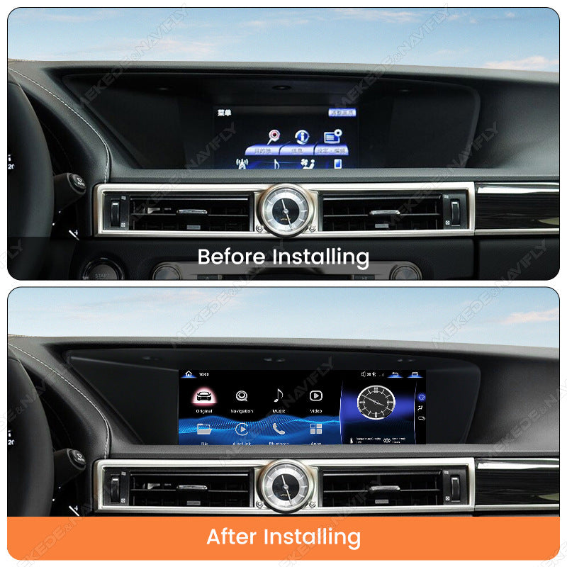 Suitable for lexus gs f l10 gs200t gs300 350 450h lexus gs android navigation
