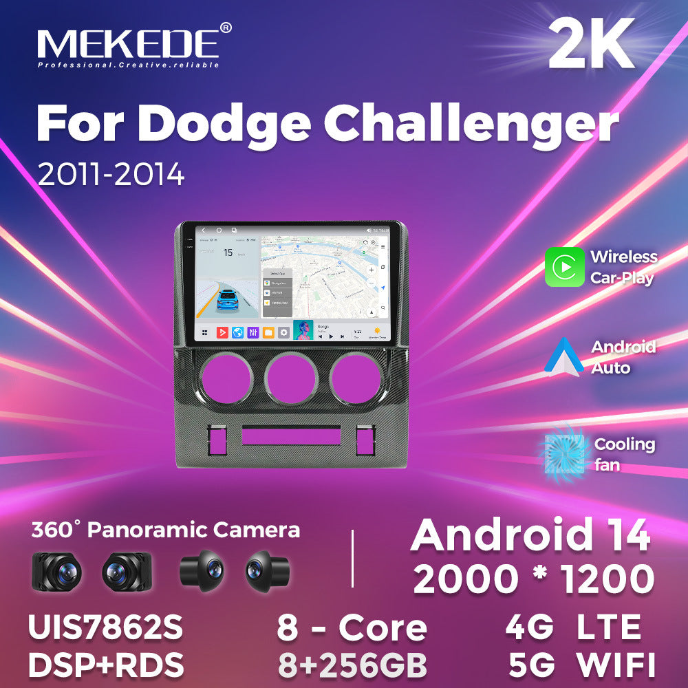 Suitable for dodge challenger 2011-2014 dodge challenger large screen android car navigation