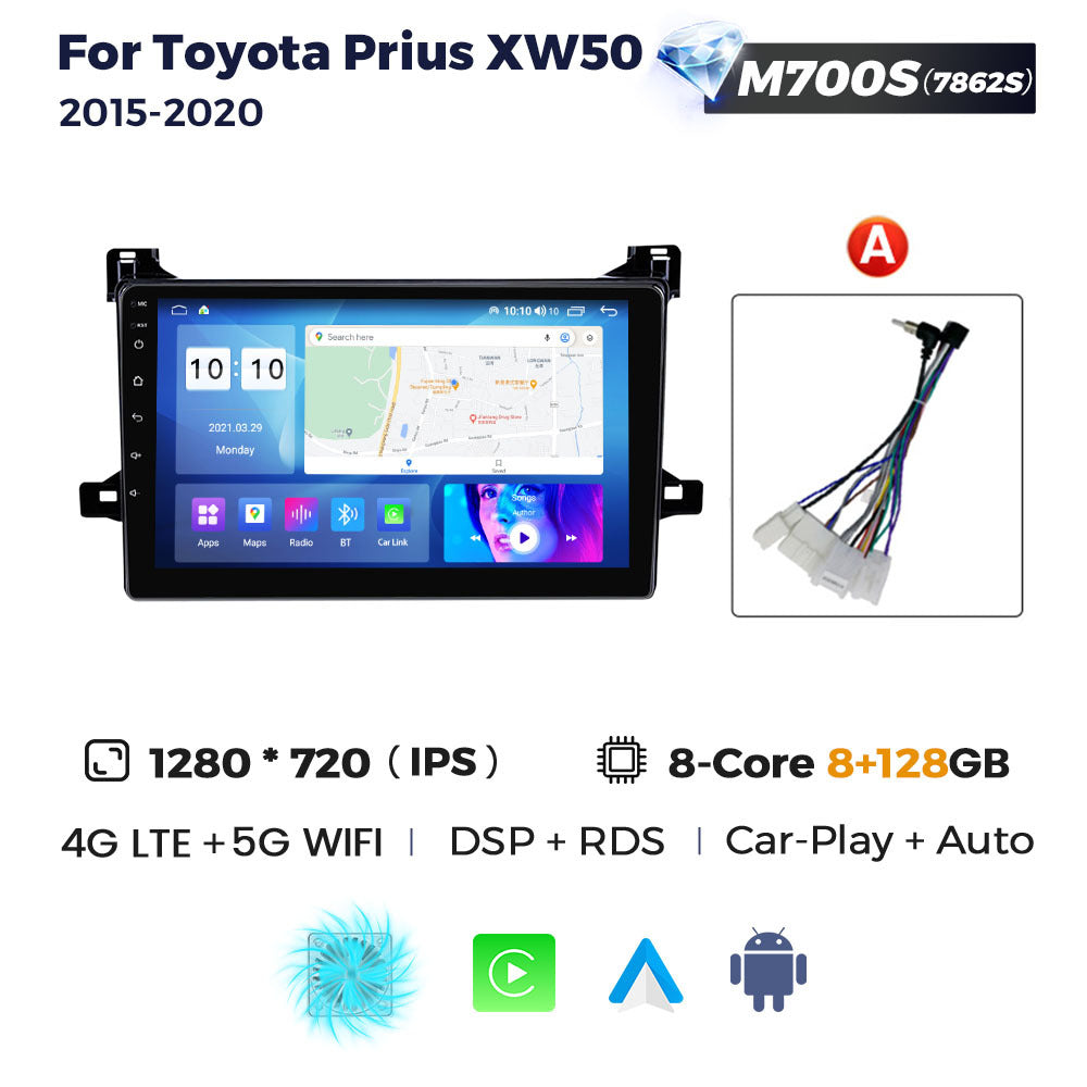 Suitable for toyota prius xw50 2015-2020 toyota prius car android smart navigation