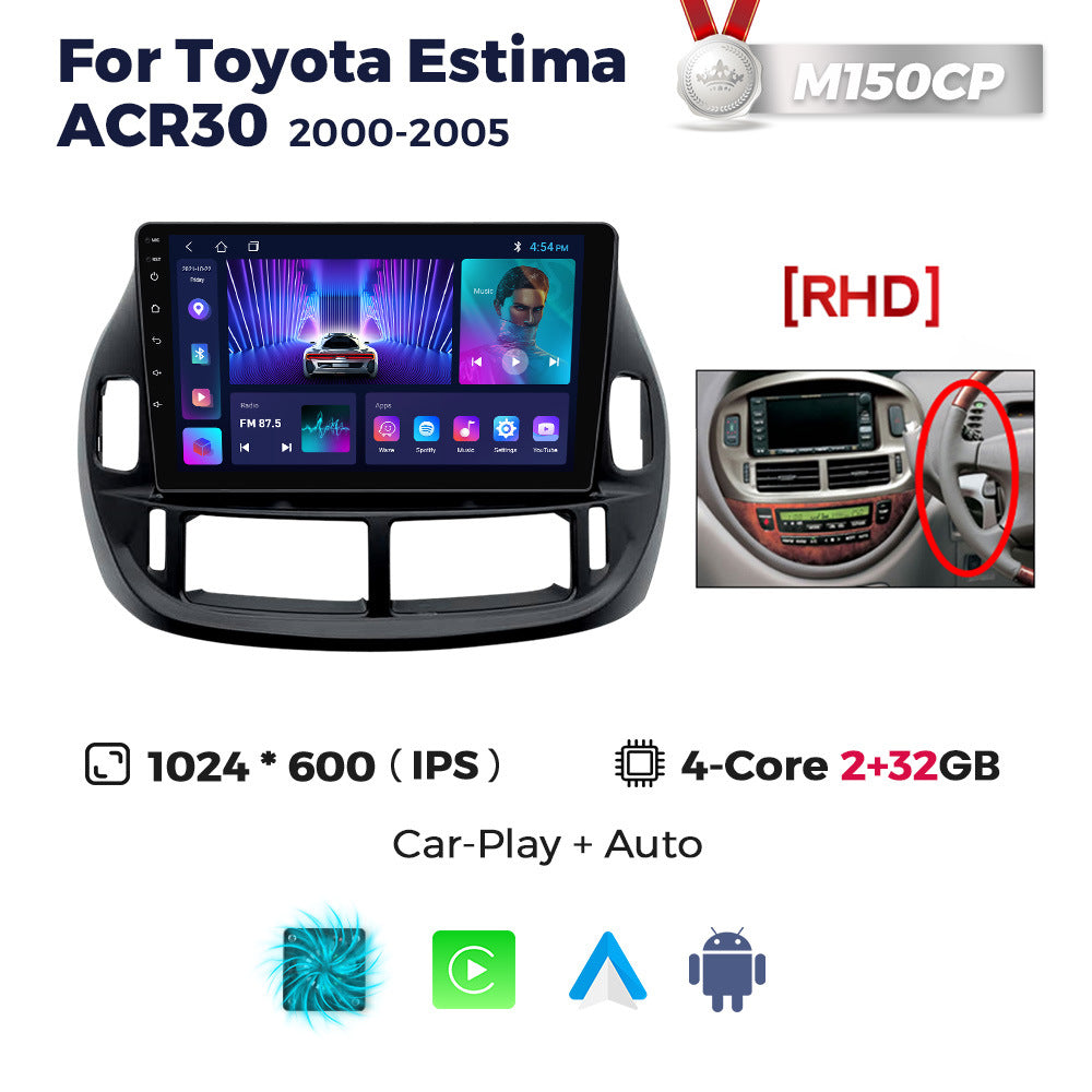 Suitable for 2004 toyota estima acr30, android head unit with wireless carplay for in-car entertainment