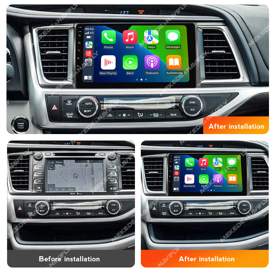 Suitable for toyota highlander 2013-2018 toyota highlander car central control android navigation