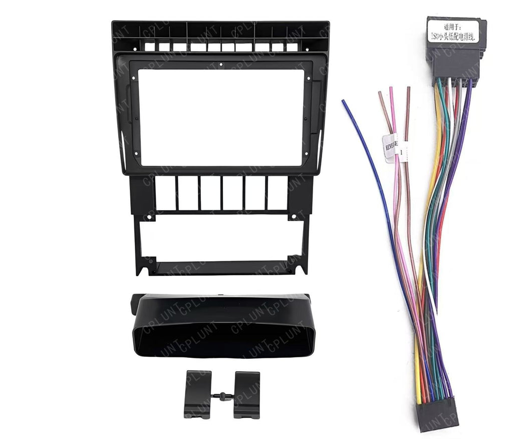 Central control navigation surface frame is suitable for 91-96 audi b4 a100 audi b4restoration panel versatile set frame