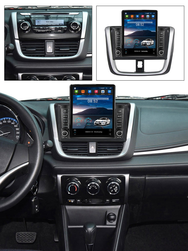 Suitable for 16 models of toyota vios, zhixuan, vios, yaris, stone monument machine vertical screen android navigator