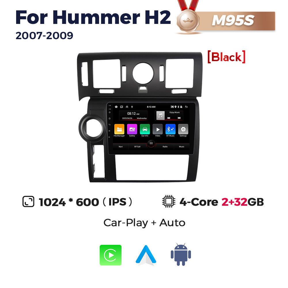 Suitable for hummer h2 2007-2009 hummer h2 smart android large screen car navigation