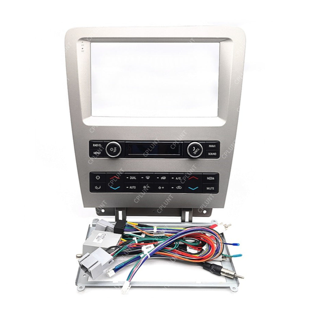 Android central control navigation surface frame suitable for ford mustang ford mustang restoration panel versatile set frame