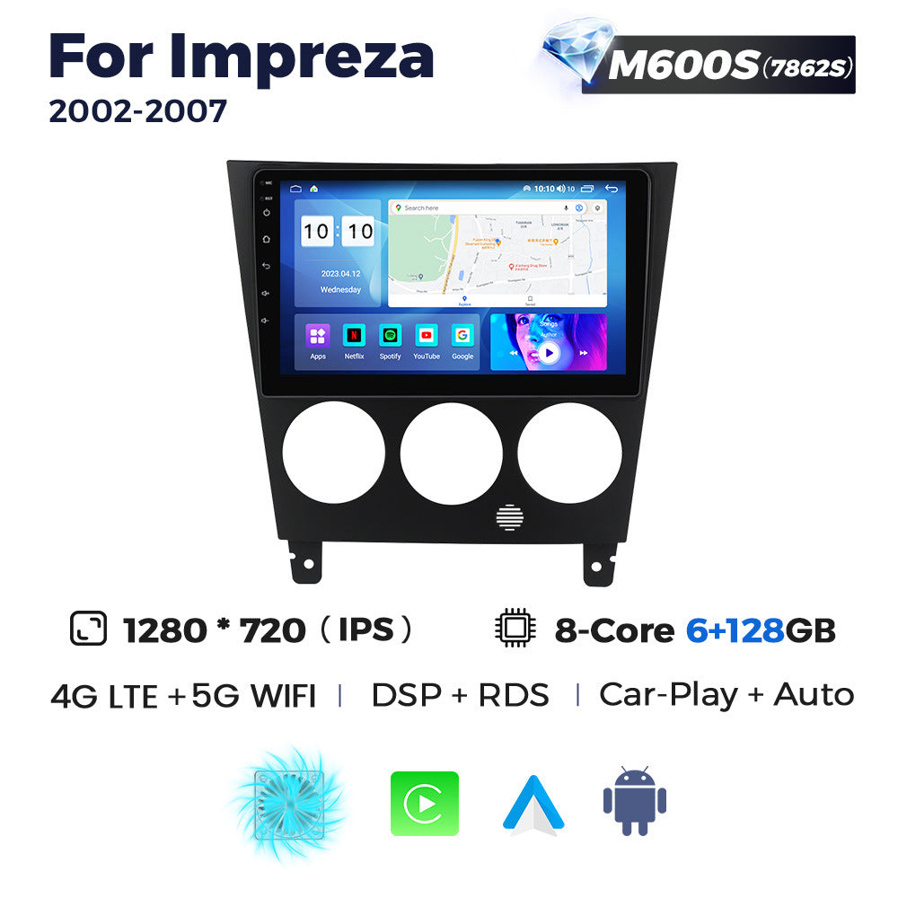 Suitable for subaru impreza 2002-2007 subaru impreza car central control android smart navigation