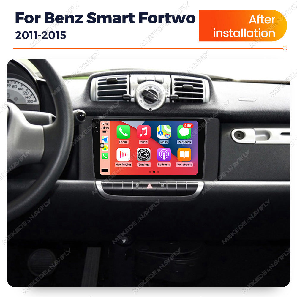 Applicable to Mercedes-Benz smatr Fortwo 2011-2015 Android large screen central control car navigation radio screen