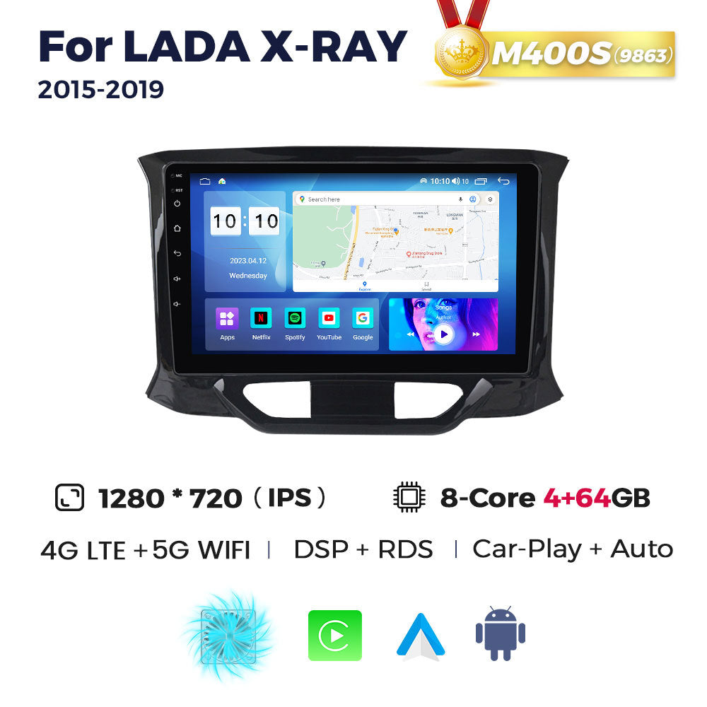 Suitable for 2015-2019 lada x-ray car android central control gps navigation/smart carplay