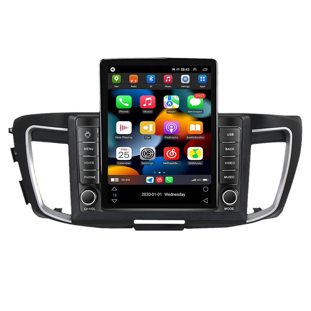 Suitable for honda accord 9th generation (2018-present) vertical screen android navigation head unit with wireless carplay