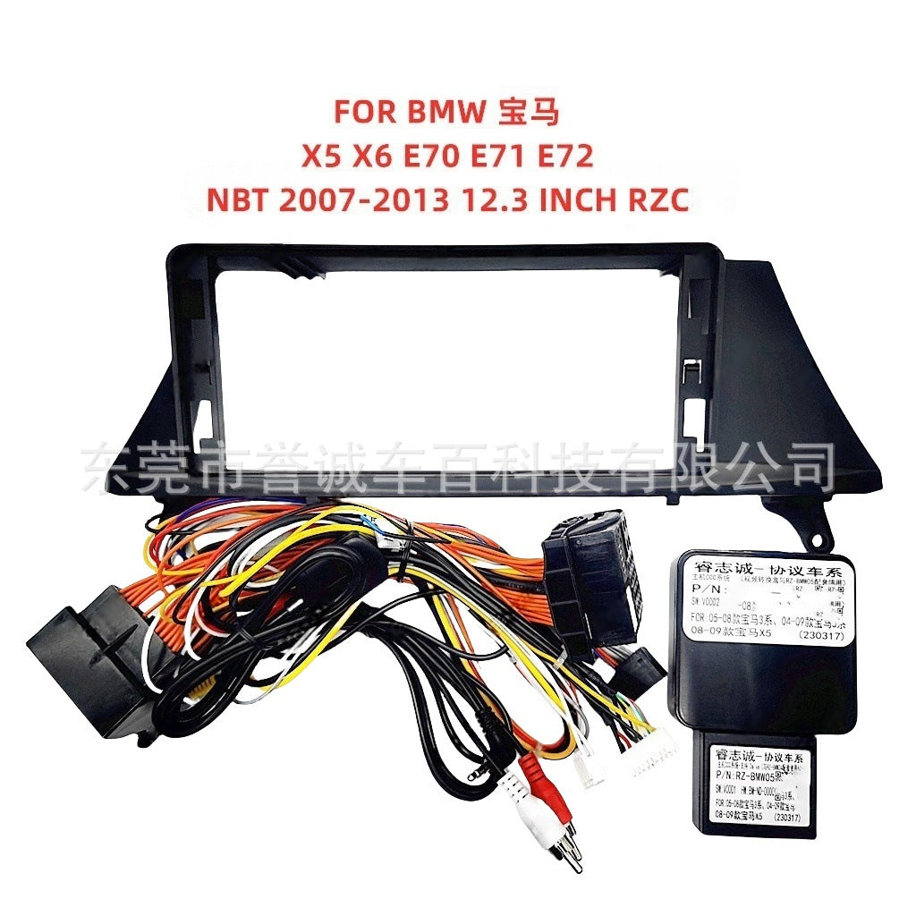 Android navigation surface frame versatile set frame suitable for bmw bmw x5 x6 e70 e71 e72 panel restoration