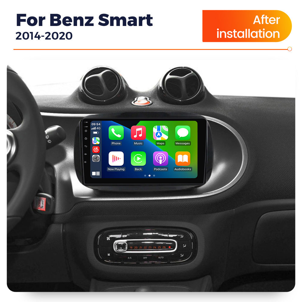 Applicable to Mercedes-Benz Smart 14-20 Android large-screen central control car navigation radio screen 8 + 256G