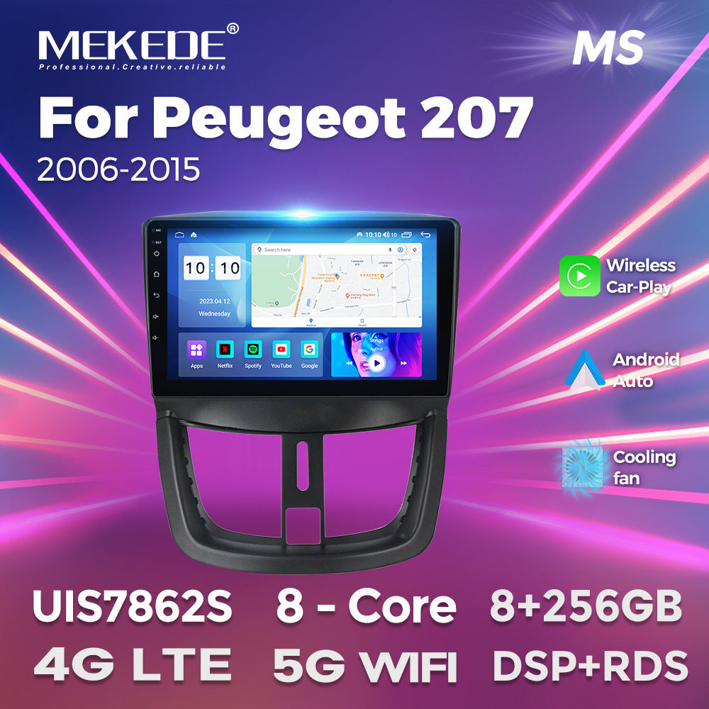 Suitable for peugeot 207 2006-2015 car android central control smart navigator