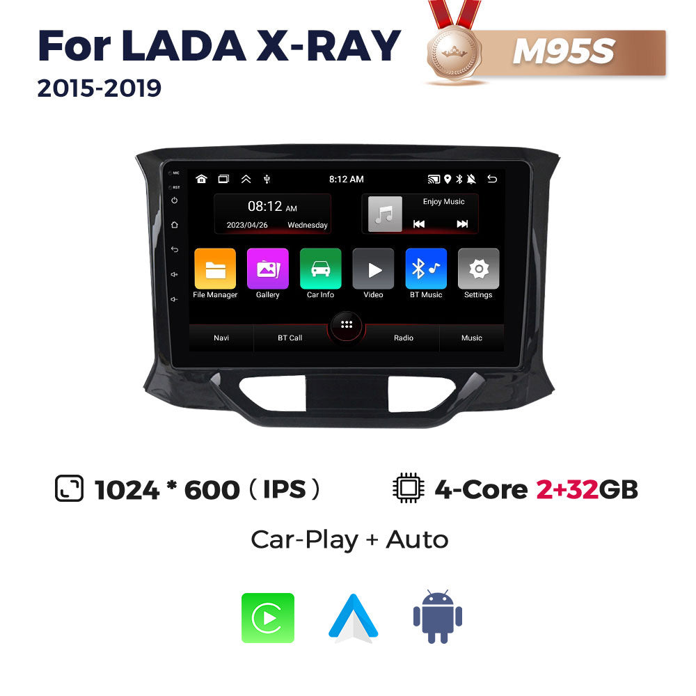 Suitable for 2015-2019 lada x-ray car android central control gps navigation/smart carplay
