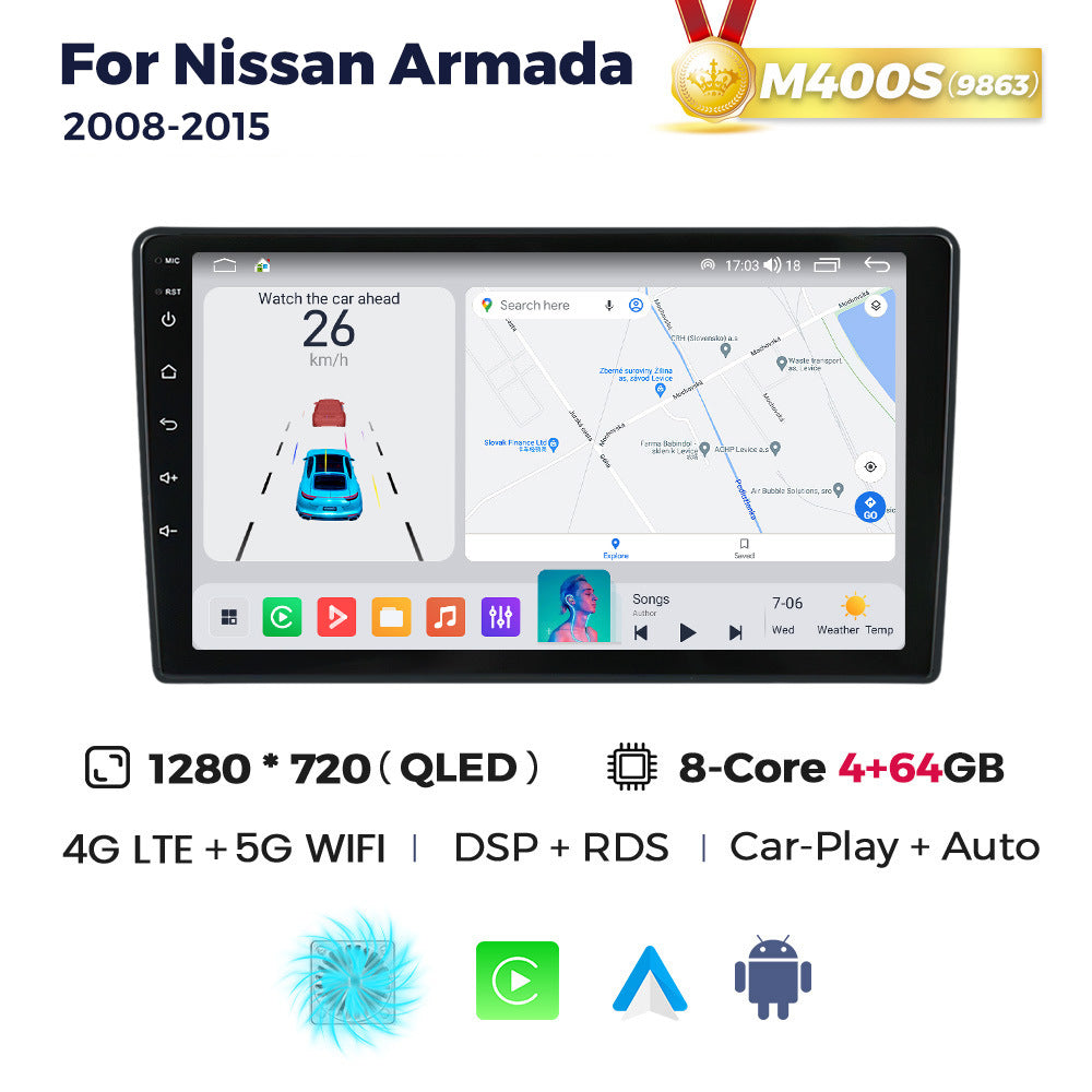 Suitable for 9inch nissan armada 2008-2015 nissan armada android navigator