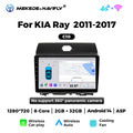 Applicable to Kia Ray 2011-2017 Android large screen central control car navigation radio screen Carplay