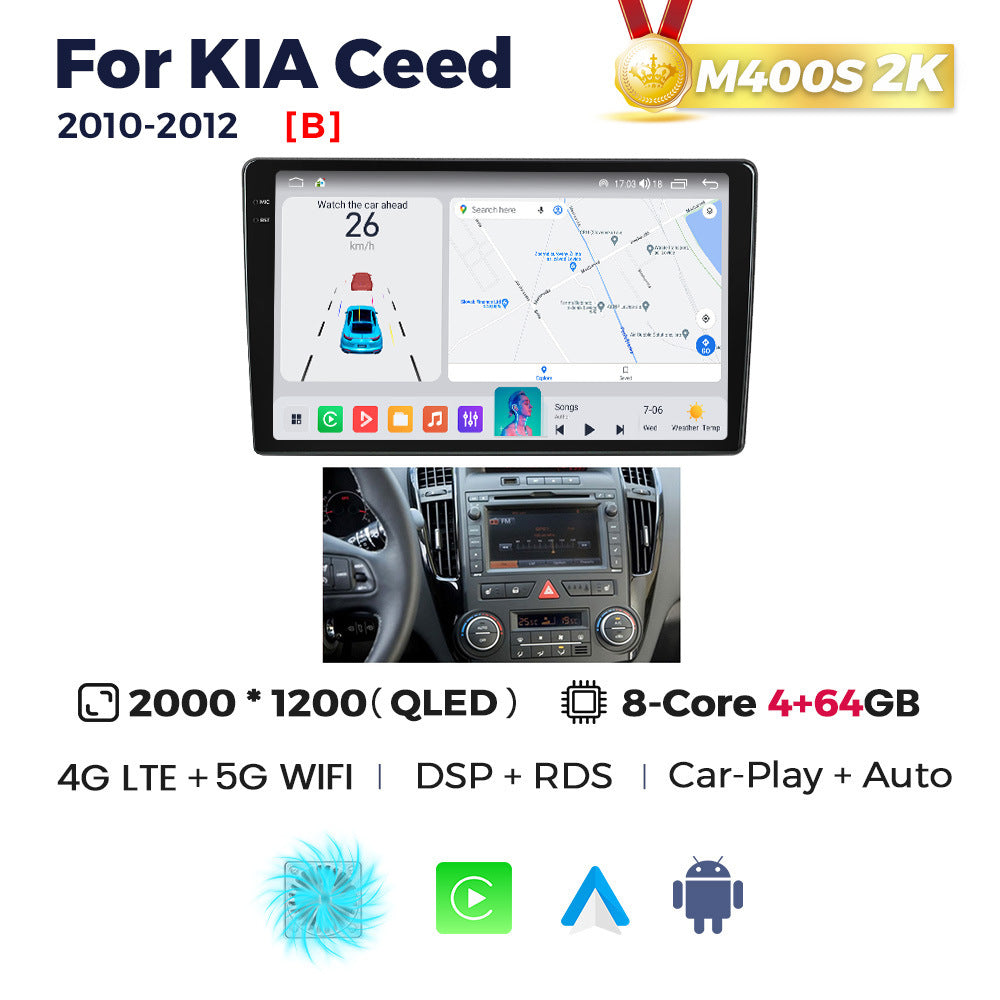 Suitable for kia ceed 2006 - 2012 kia ceed restoration smart android large screen car navigator