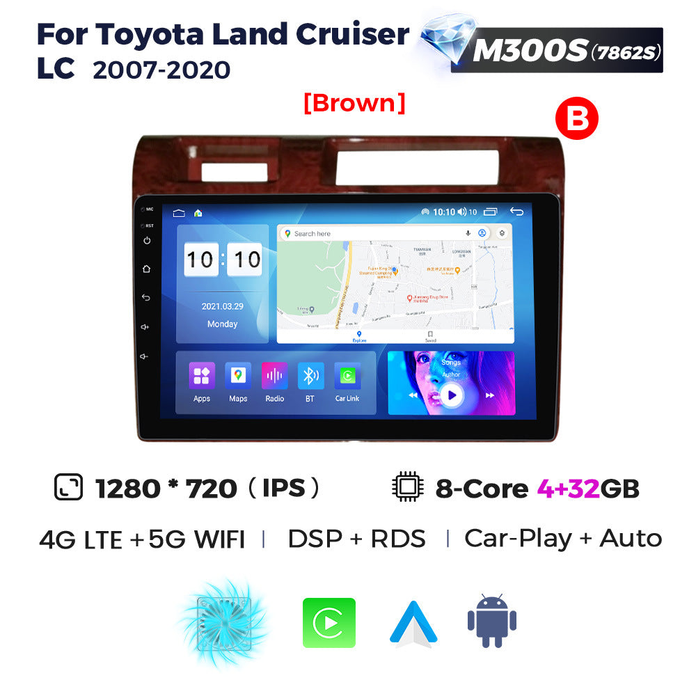 Suitable for toyota pickup truck toyota land cruiser lc70 79 series android navigator