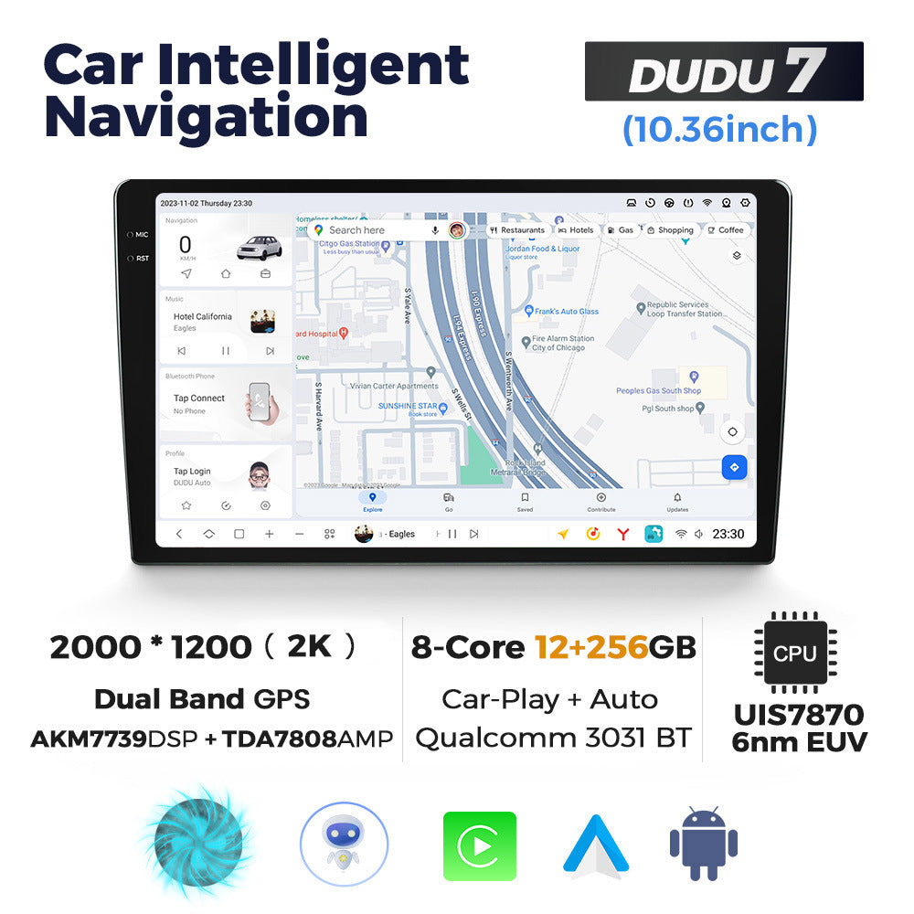 Suitable for dudu6, dudu7, and mekede dudu liangshan overseas edition smart modified android interactive navigation systems