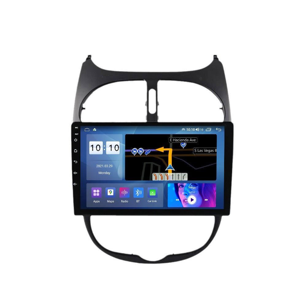 Suitable for citroen c2 04-08 peugeot 206 peugeot206 android central control car navigation system