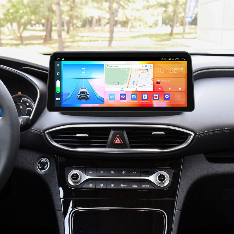 Compatible with Hyundai Santa FE 17-21 Android central control car navigation all-in-one 12.3-inch