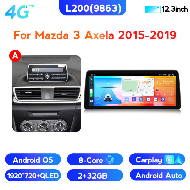 Suitable for mazda 3 axela (mazda 3 hatchback) android head unit upgrade - car navigation system