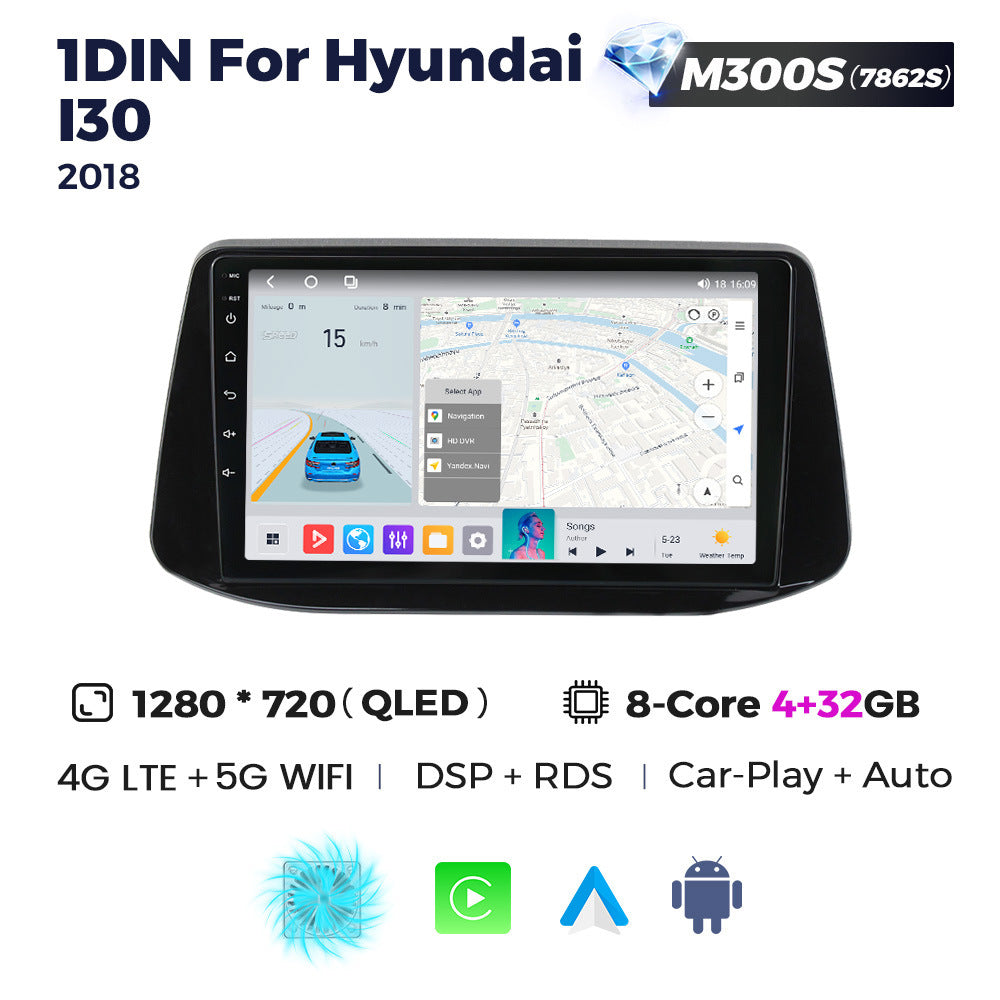 Suitable for 1din_hyundai i30 2018 hyundai i30 car smart central control android navigator motherboard