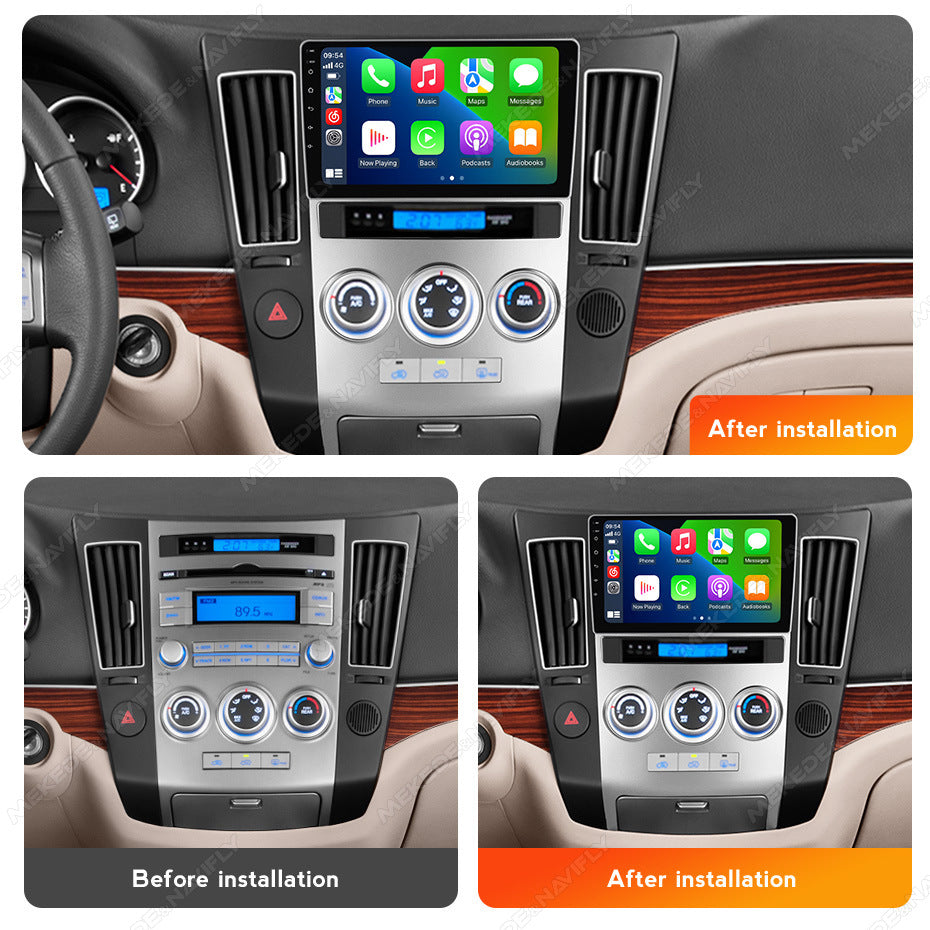 Suitable for hyundai veracruz ix55 2006-2015 manual air conditioning android car navigation