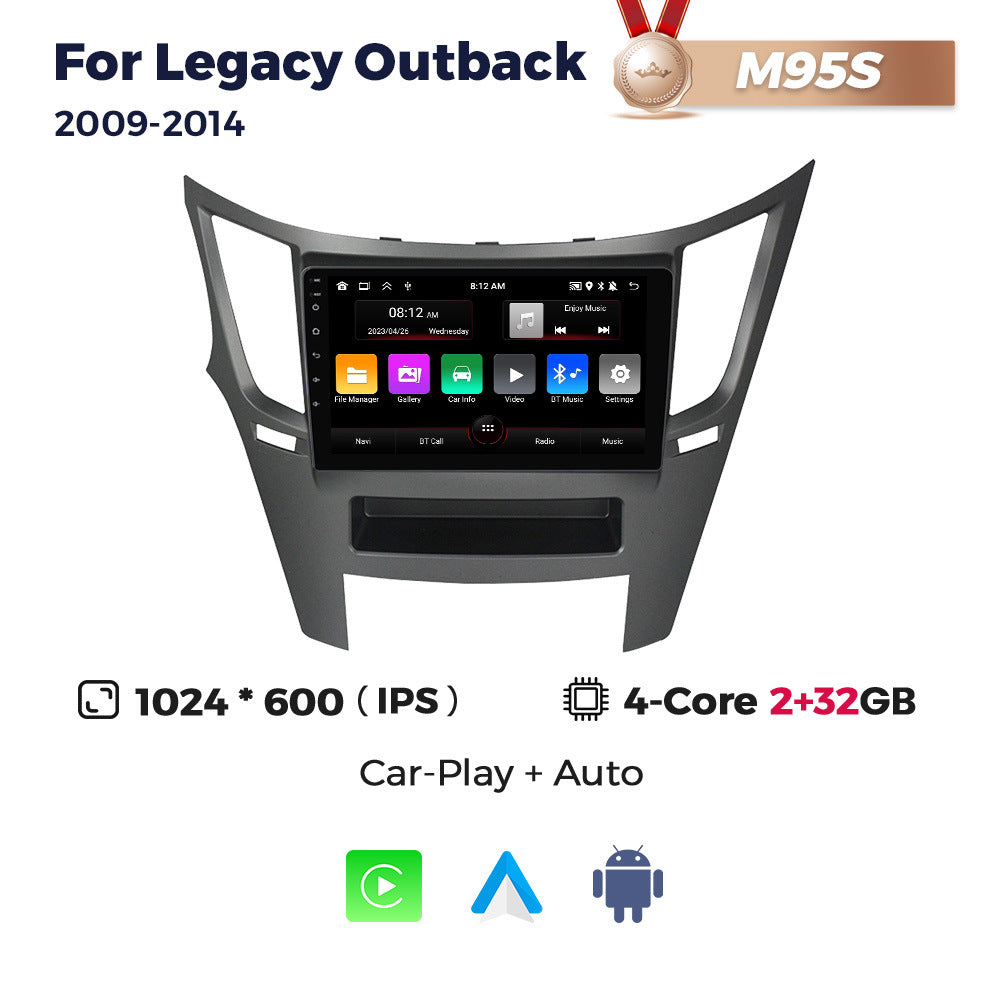 Suitable for subaru legacy/outback legacy09-14 car central control gps navigation wireless carplay