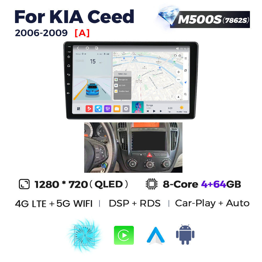 Suitable for kia ceed 2006 - 2012 kia ceed restoration smart android large screen car navigator