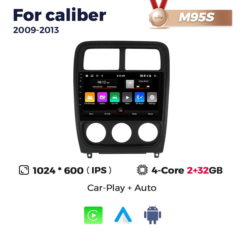 Suitable for dodge caliber 2009-2013 dodge coolbo carplay android smart navigation