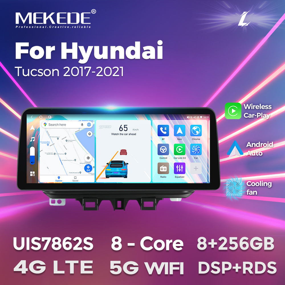 Suitable for hyundai tucson 2017-2021 hyundai new tucson 12.3inch vertical screen android navigator