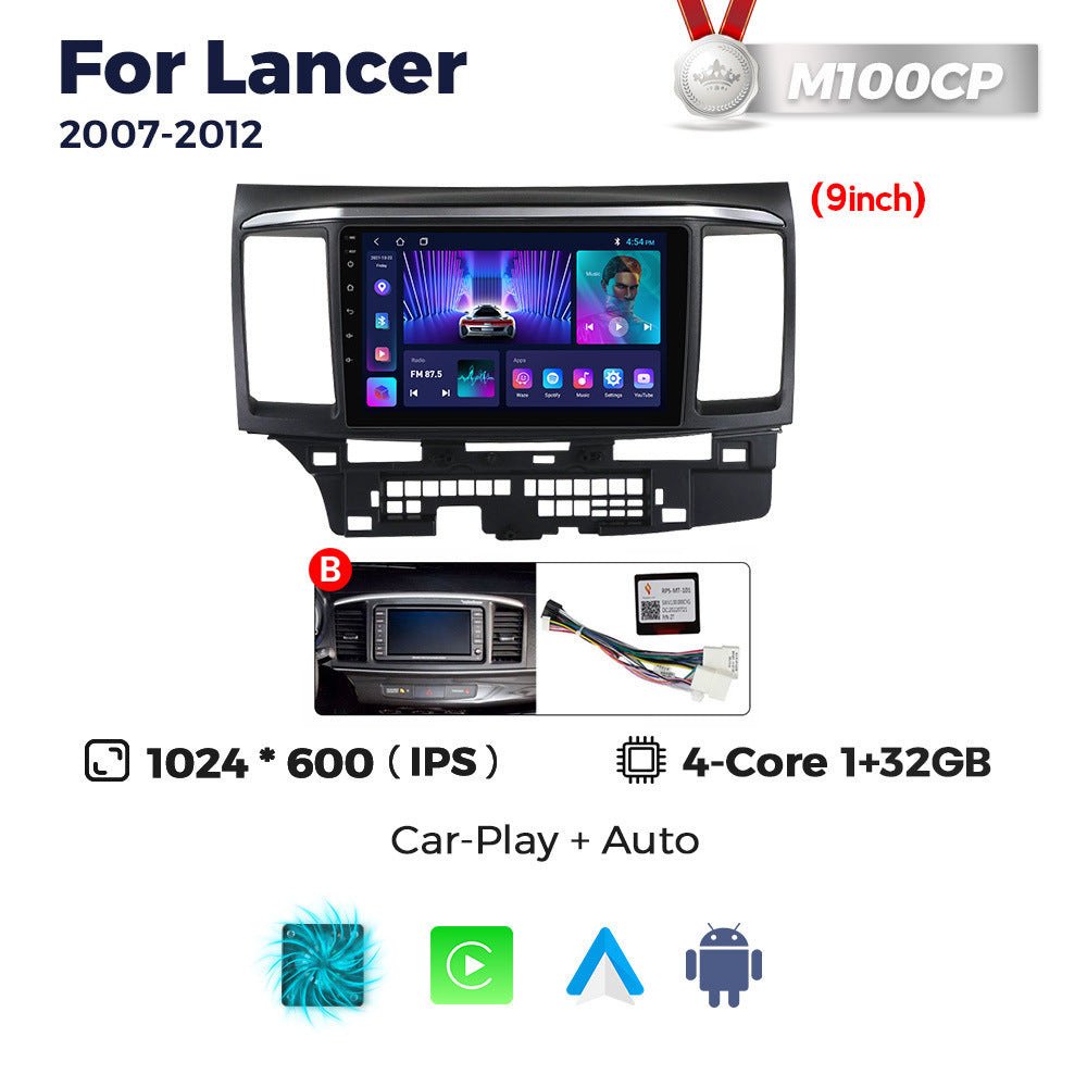 Suitable for mitsubishi lancer 2007-2012 mitsubishi lancer wing god car android navigator