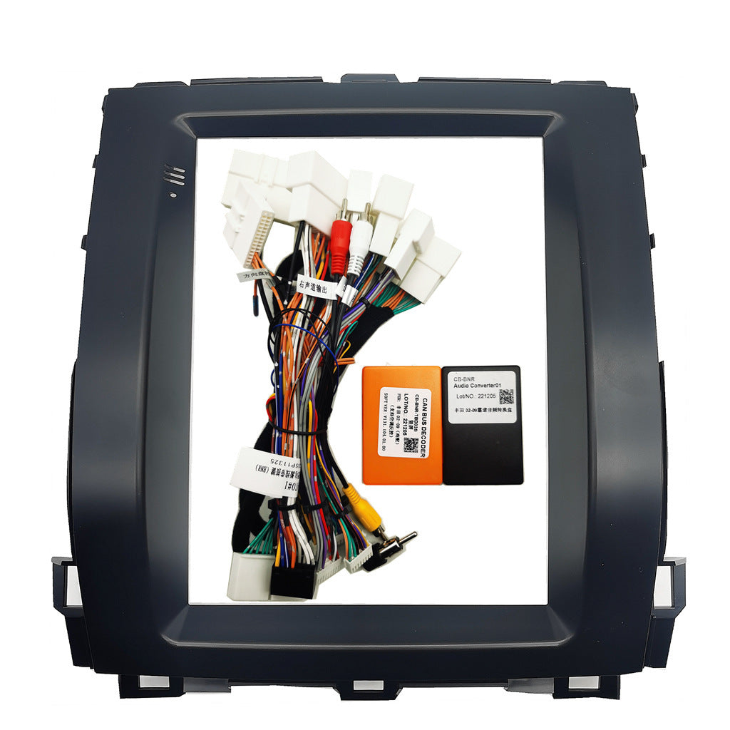 Suitable for landcruiser prado lc120 toyota overbearing prado navigation surface frame restoration panel