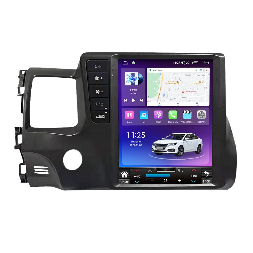Used in civic cars 04-09 civic vertical screen android smart car navigation/cross-border supply