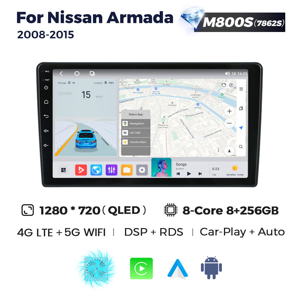Suitable for 9inch nissan armada 2008-2015 nissan armada android navigator